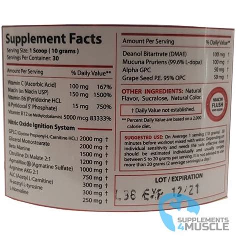Revange Nutrition Alpha Blast | Supplements4muscle | Supplements 4 muscle