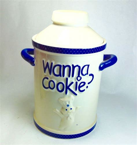 Collectible Pillsbury Wanna Cookie Milk Jug Cookie Jar Ca 2006 Ebay