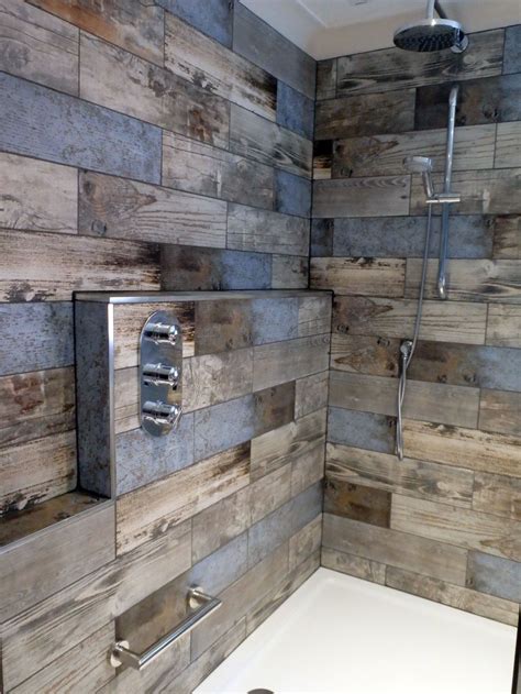 Reclaimed Wood Rachel S Bathroom Transformation Walls And Floors