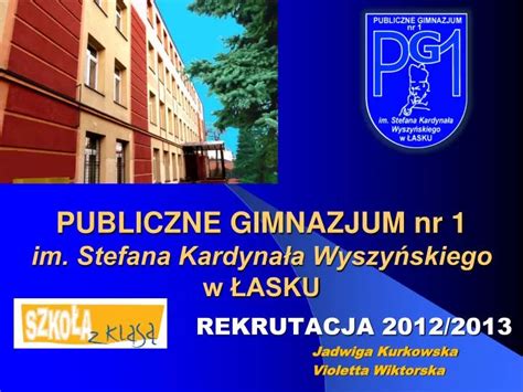 PPT PUBLICZNE GIMNAZJUM nr 1 im Stefana Kardynała Wyszyńskiego w