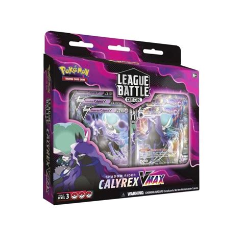 Pokémon TCG Shadow Rider Calyrex VMAX League Battle Deck Pokémon