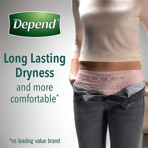 Buy Depend Fit Flex Incontinence Underwear For Women Maximum