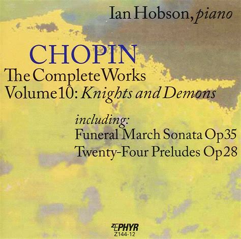 Chopin The Complete Works Vol F Chopin Amazon Fr CD Et Vinyles