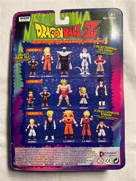 Dragon Ball Z Series 8 Action Figures Etsy