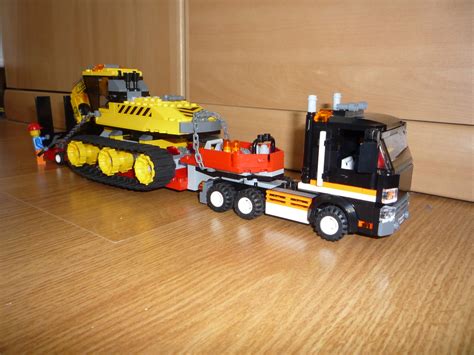 Transport De Pelleteuse Lego Waly7721 Flickr