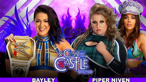 Bayley Vs Piper Niven Women S Championship Full Match Wwe Clash At The