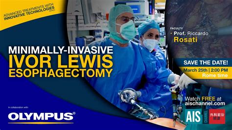 AIS Channel · Minimally Invasive Ivor Lewis Esophagectomy