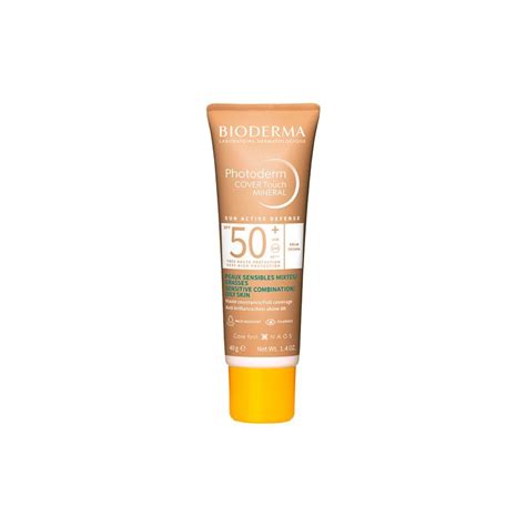 Bioderma Photoderm Nude Touch Mineral FPS 50 Escuro Protetor Solar