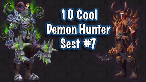 Jessiehealz 10 Cool Demon Hunter Transmog Sets 7 World Of Warcraft