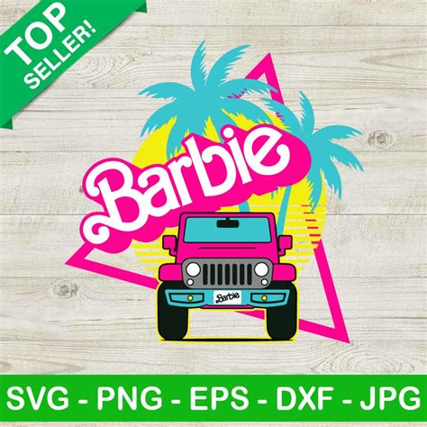 Barbie Malibu Logo Svg Barbie Girl Svg Barbie Palm Tree Svg | The Best Porn Website