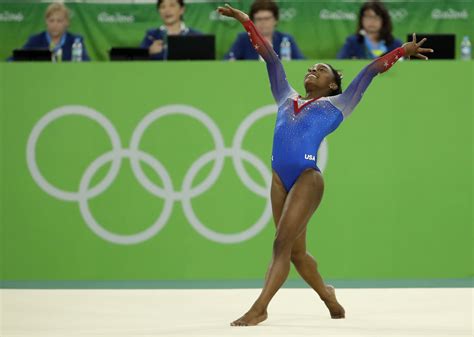 Gimnasta Simone Biles Gana Su Cuarto Oro En R O