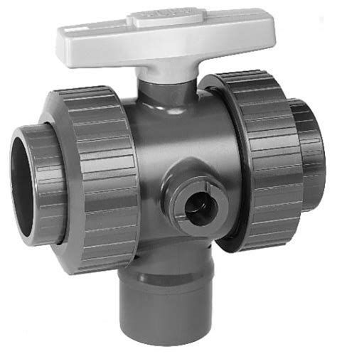 PVC Type 343 Ball Valve Plain FPM Teignflex Ltd