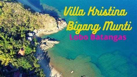 Laiya Lobo Batangas Beach Resort Villa Kristina Bigang Munti Mura