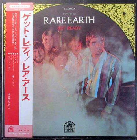 Rare Earth Get Ready 1974 Japan Lp With Obi