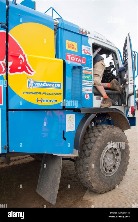 Kamaz T4 Paris Dakar Truck At Goodwood FOS Stock Photo Alamy