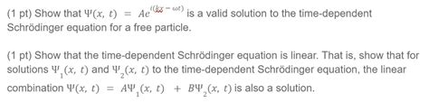 Solved Pt Show That X T Aei Kx T Is A Valid Chegg