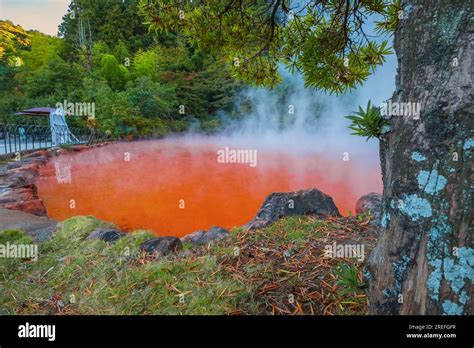Beppu Japan Nov 25 2022 Chinoike Jigoku Hot Spring In Beppu Oita The Town Is Famous For