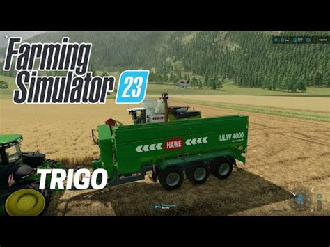 FARMING SIMULATOR 23 Colheita De Trigo Time Lapse Fs23 Games