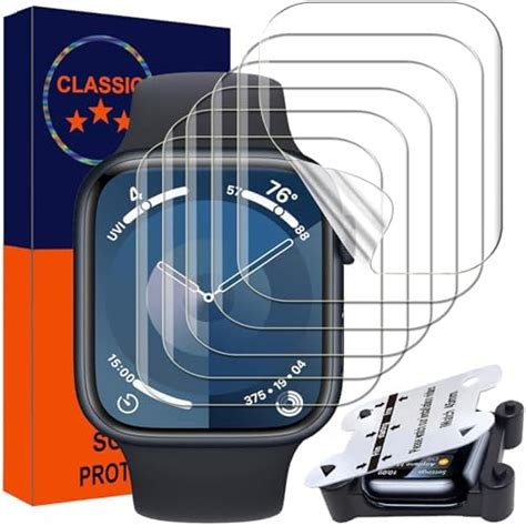 Amazon Uniqueme Pack For Apple Watch Screen Protector Mm