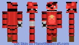 Rockstar Foxy Minecraft Skin