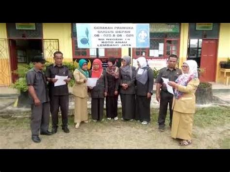 Deklarasi Anti Hoax Majelis Guru SD N14 Koto Anau Kab Solok YouTube