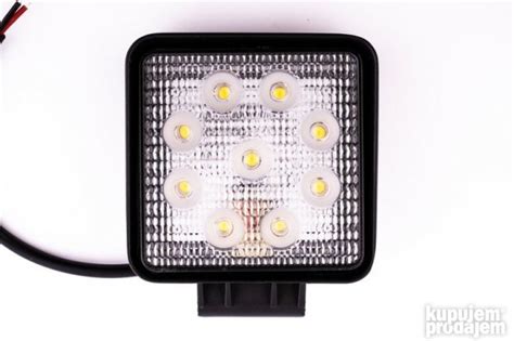 LED Radno Svetlo 12 24V 27W 9 Dioda KupujemProdajem