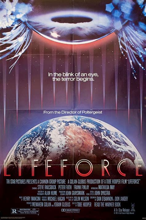 Lifeforce 1985 U.S. One Sheet Poster - Posteritati Movie Poster Gallery