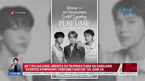 NCT DoJaeJung Bibisita Sa PIlipinas Para Sa Kanilang Scented Symphony