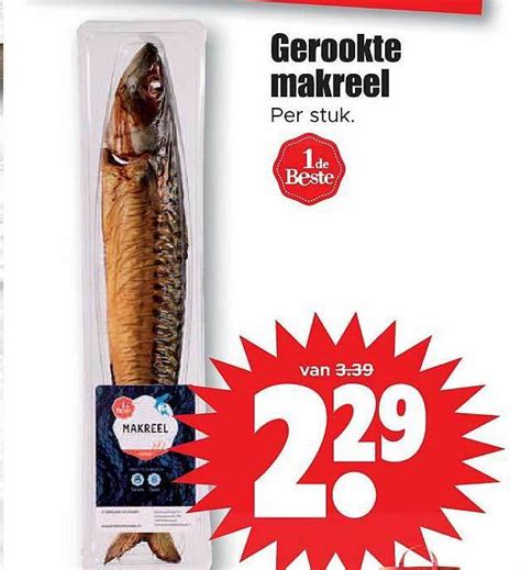 Gerookte Makreel Aanbieding Bij Dirk