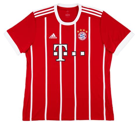 2017 18 Bayern Munich Home Shirt Mint 10 10 XL