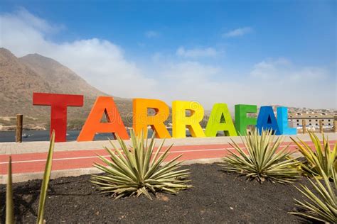 Tarrafal Beach Landmark Waterfront In Santiago Island In Cape Verde