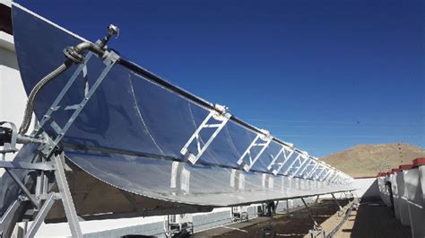 TRP P Parabolic Trough Collector Focusing Solar