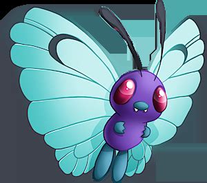 Pokemon Shiny Butterfree Pokedex Evolution Moves Location Stats