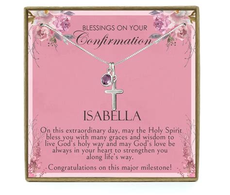 Confirmation Gifts for Girls Girls Confirmation Gifts Gift - Etsy