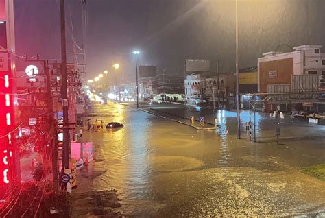 Heavy Rain In Pattaya Causes Flooding Beach Erosion Bangkok Post