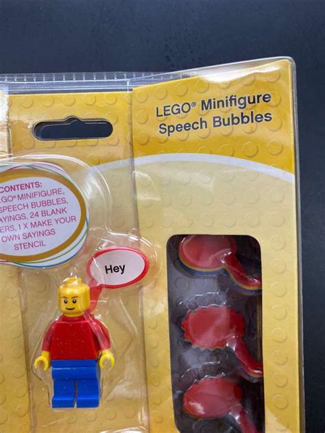 Lego Minifigure Speech Bubbles Carousell