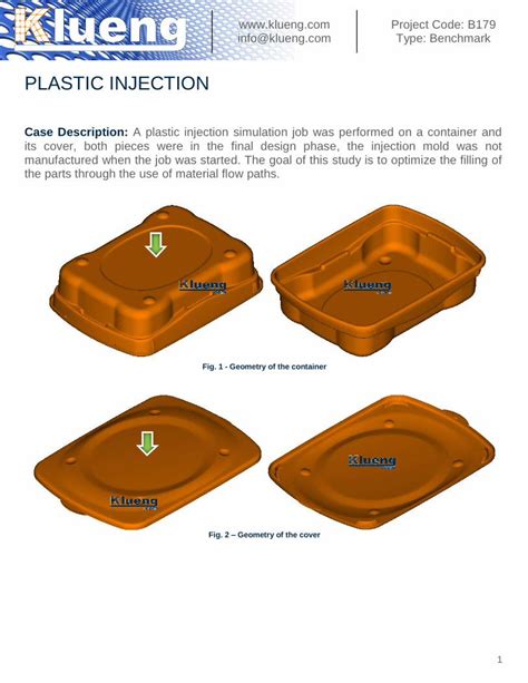 Pdf Finite Element Injection Molding Simulation Filling Balancing