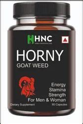 Energy Capsules Hnc Horny Goat Weed Men Women Energy Capsule