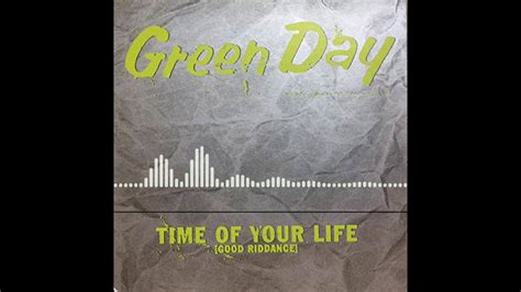 Green Day Time Of Your Life Lyrics Youtube