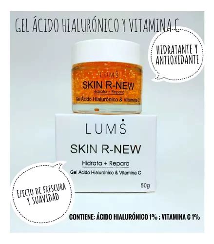 Gel Ácido Hialurónico C microesferas De Vit C X 50g Lums MercadoLibre