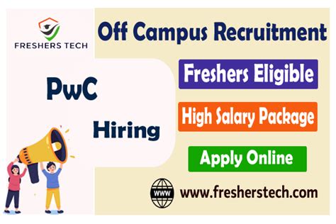 PwC Off Campus Drive 2024 Freshers Hiring Intern Trainee Jobs