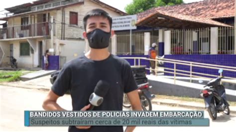 Bandidos vestidos de policias invadem embarcação no marajó mais de 20