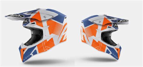 AIROH Wraap Raze Orange Matt 149 99 Motorcycle Helmets