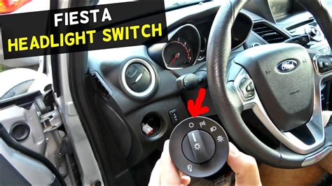 Ford Fiesta Headlight Switch Replacement Removal Mk7 St Youtube