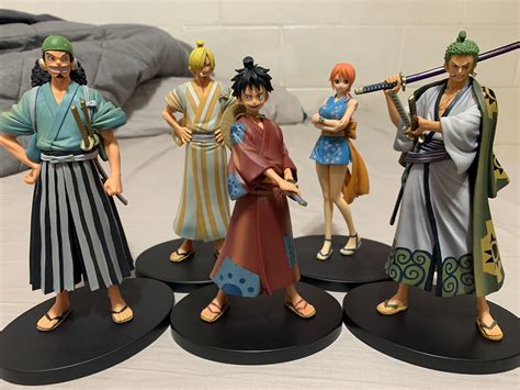 New set of figures in their Wano clothes! Waiting for the rest : r/OnePiece