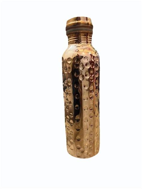 Capacity 1000 ML Hammered Copper Bottle At Rs 340 Piece In Ghaziabad