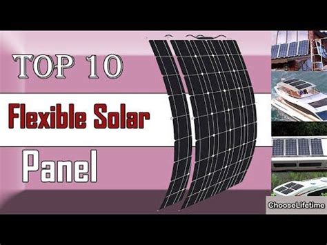 10 Best Flexible Solar Panel New Model 2022