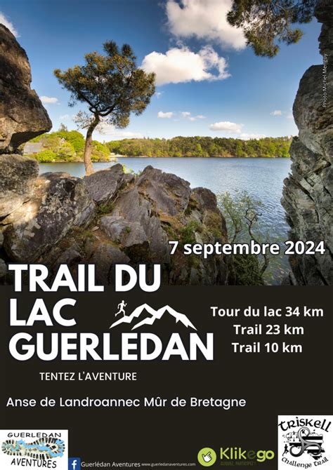 Trail du lac de Guerlédan Office de Tourisme de Pontivy Communauté