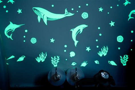 Sea Animal Glow in the dark Wall Stickers — Gloplay