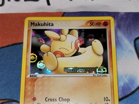 Makuhita Holo Common Stamped Ex Emerald Nm Ebay